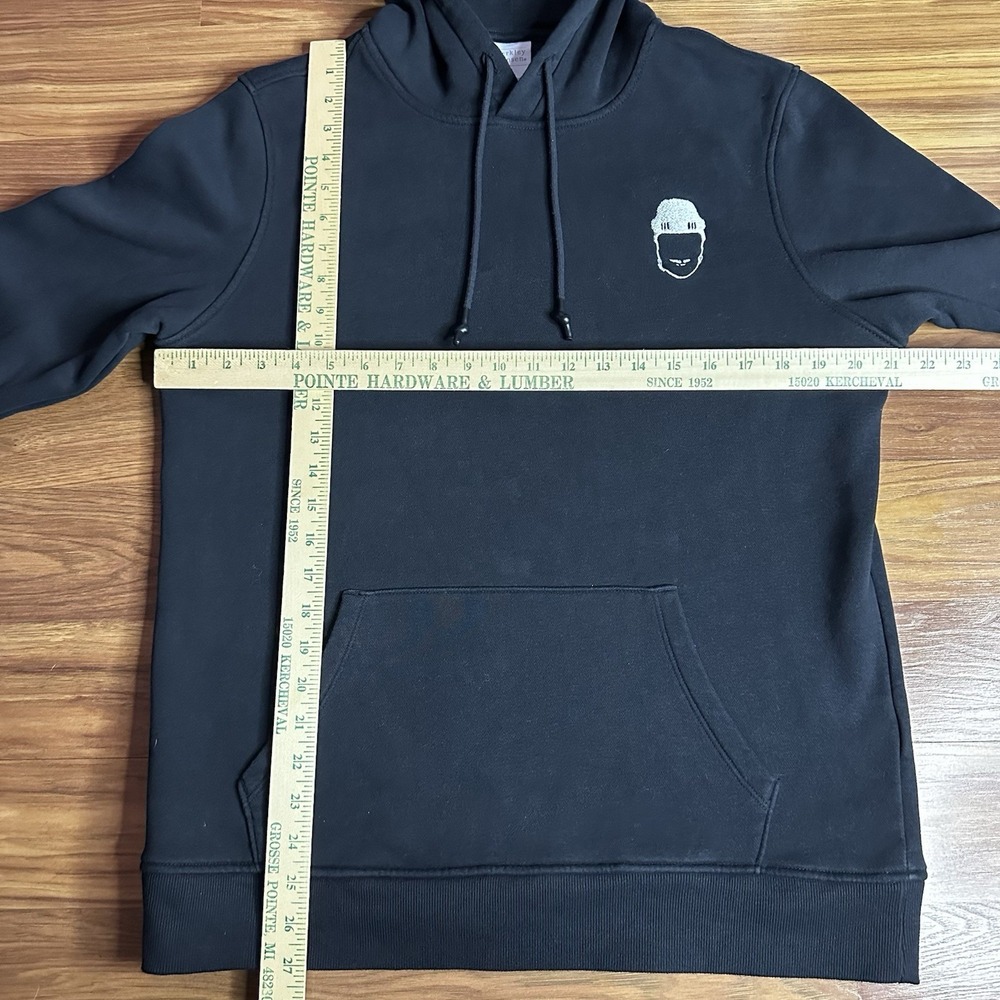 Spittin Chiclets Hoodie Mens Medium Black Barstool Hockey Podcast Biz Logo NHL - Picture 4 of 8